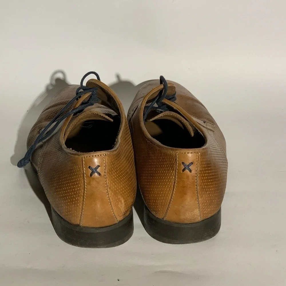 Aldo brown leather shoes size 10.5 mens